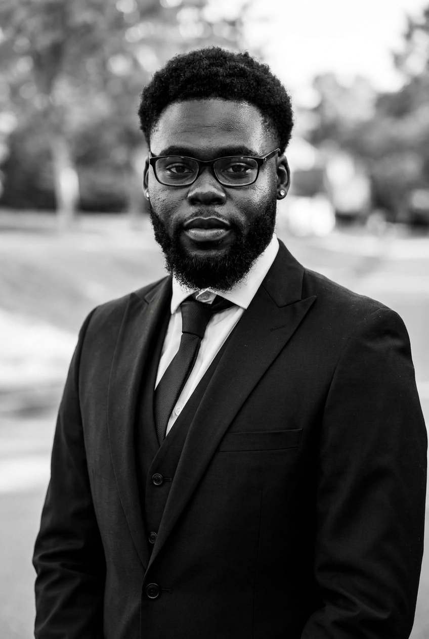 Portrait of Samuel Ogunleye